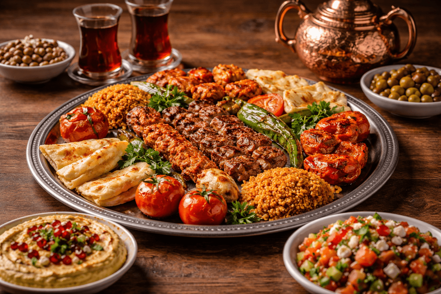 İskenderbeyi imza ızgara sofrası